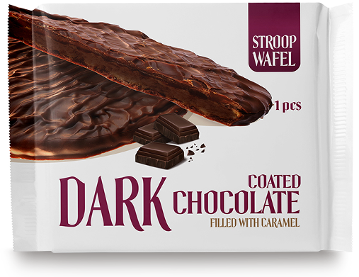 Stroop Wafel Coated White Chocolate 40gm