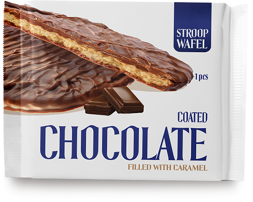 Stroop Wafel Coated Chocolate 40gm